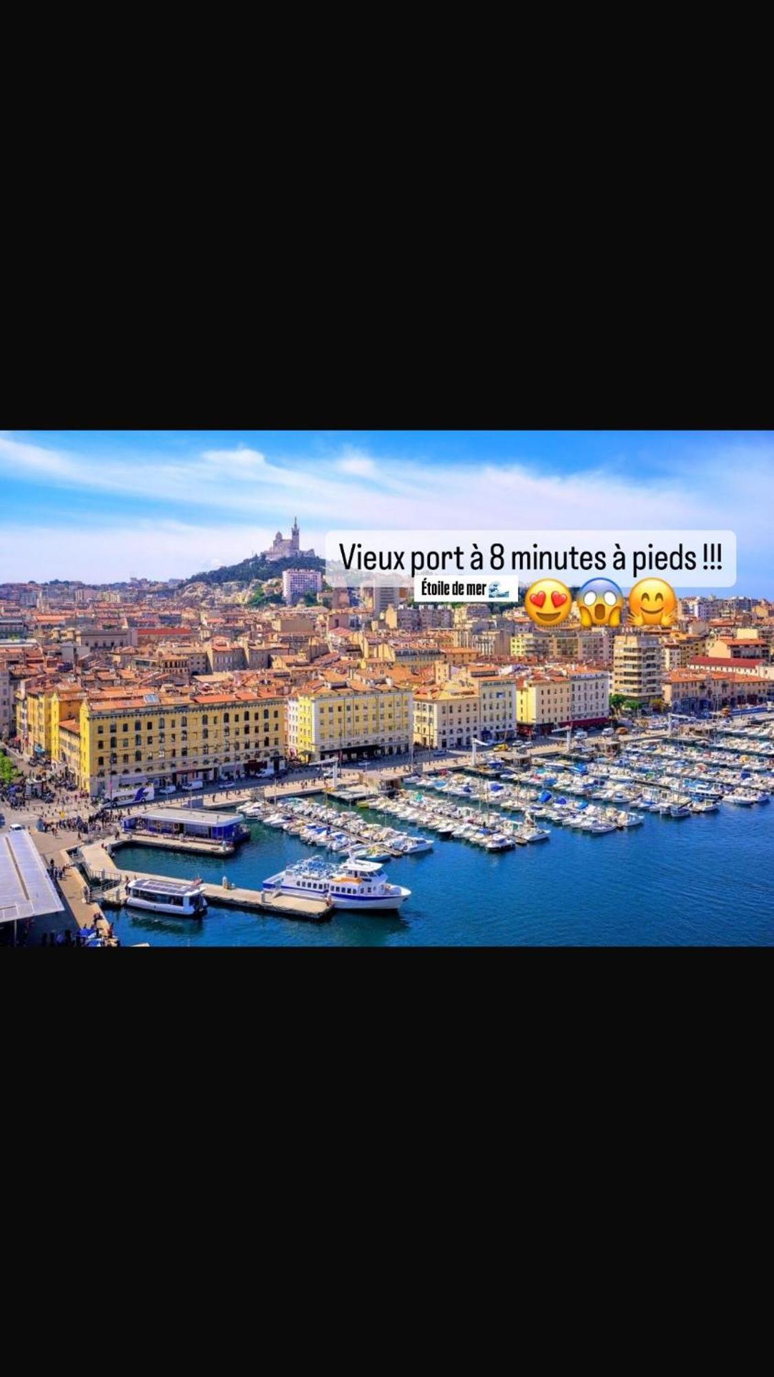 Etoile De Mer Magnifique Studio Deco Plage Et Sable Fin, Votre Sejour A Marseille Commence Ici, Centre-Ville 외부 사진